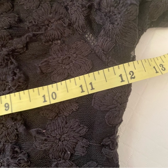 Girls Black Jumpsuit fits 8 Year Olds.Stretchy floral black on top half by SHEIN - Picture 9 of 14